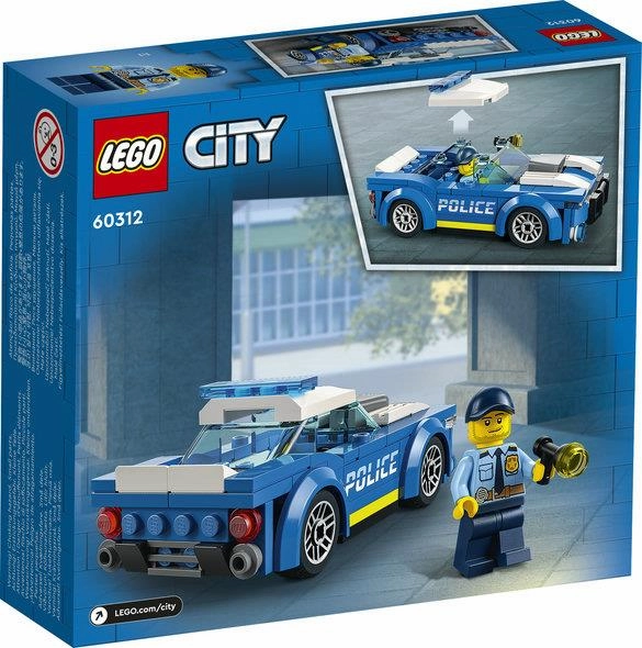 Lego City 60312 Police Car Buildable Toy Playset for Ages 5 and Up