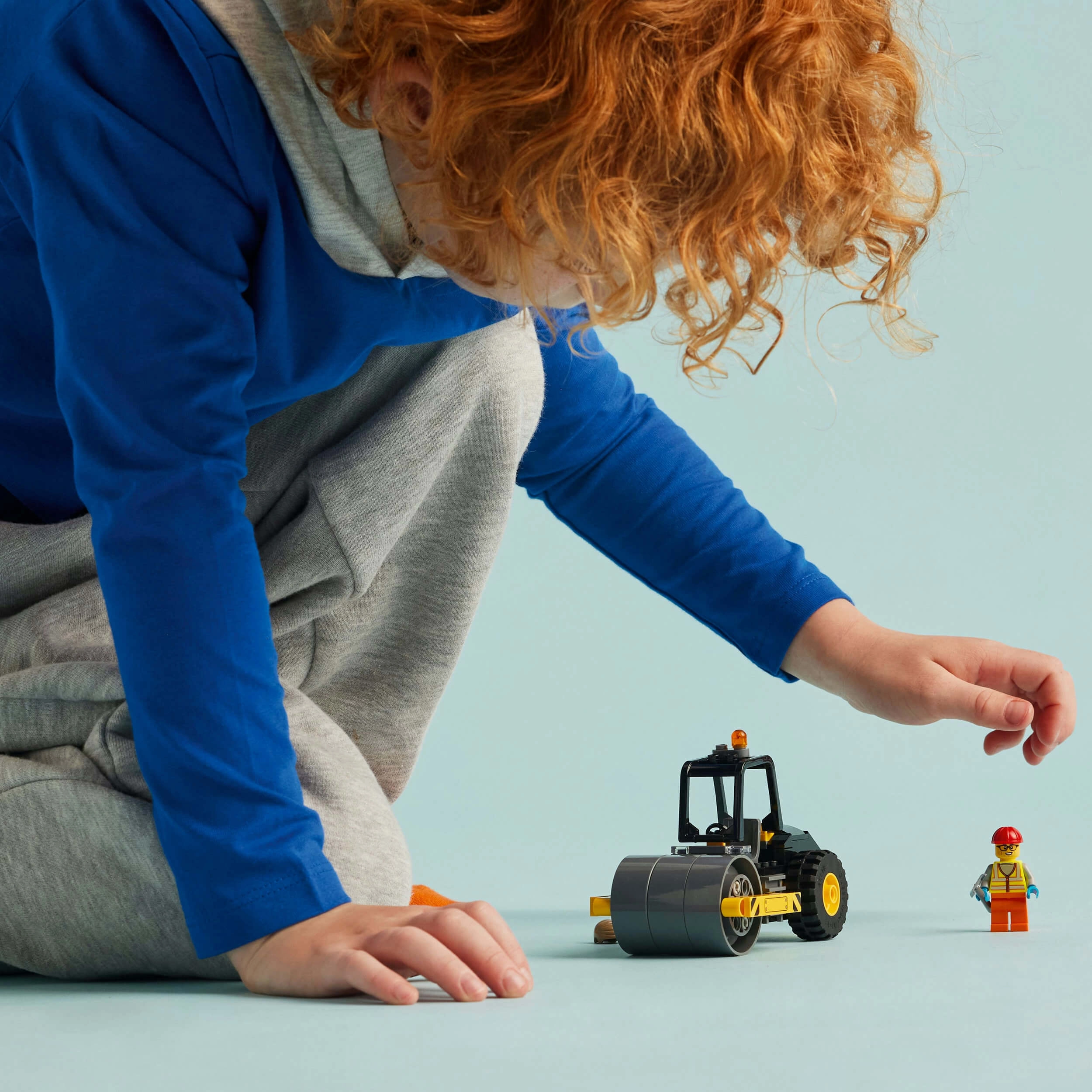 Lego City 60401 Construction Steamroller Toy Playset for Ages 5 and Up