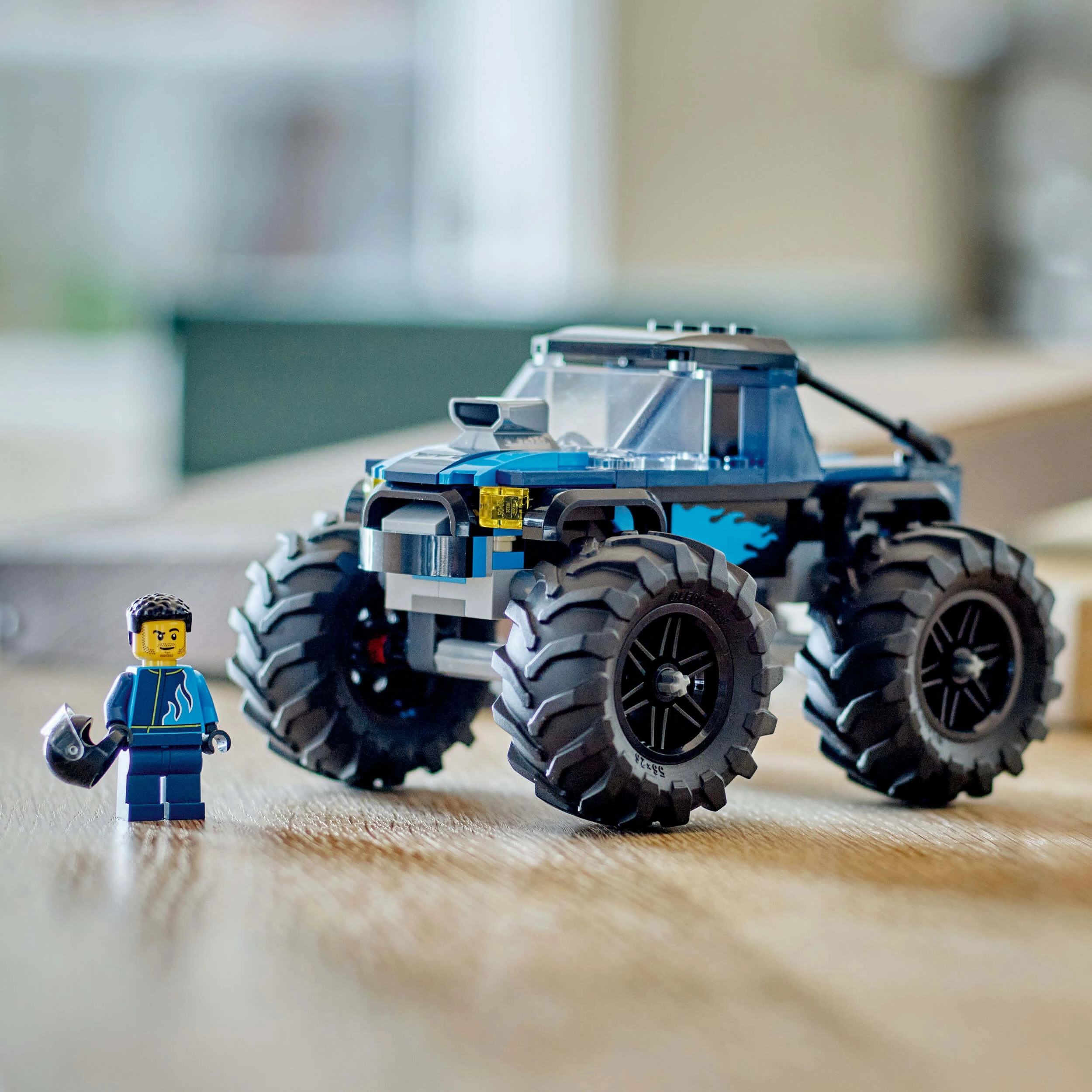 Lego City 60402 Blue Monster Truck Buildable Playset for Ages 5 and Up