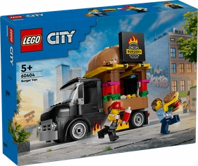 Lego City 60404 Burger Truck Buildable Toy Playset for Ages 5 and Up