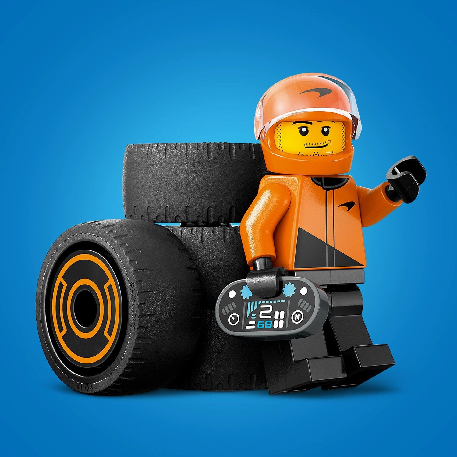 Lego City 60442 F1 Driver with McLaren Race Car Playset for Age 6 & Up