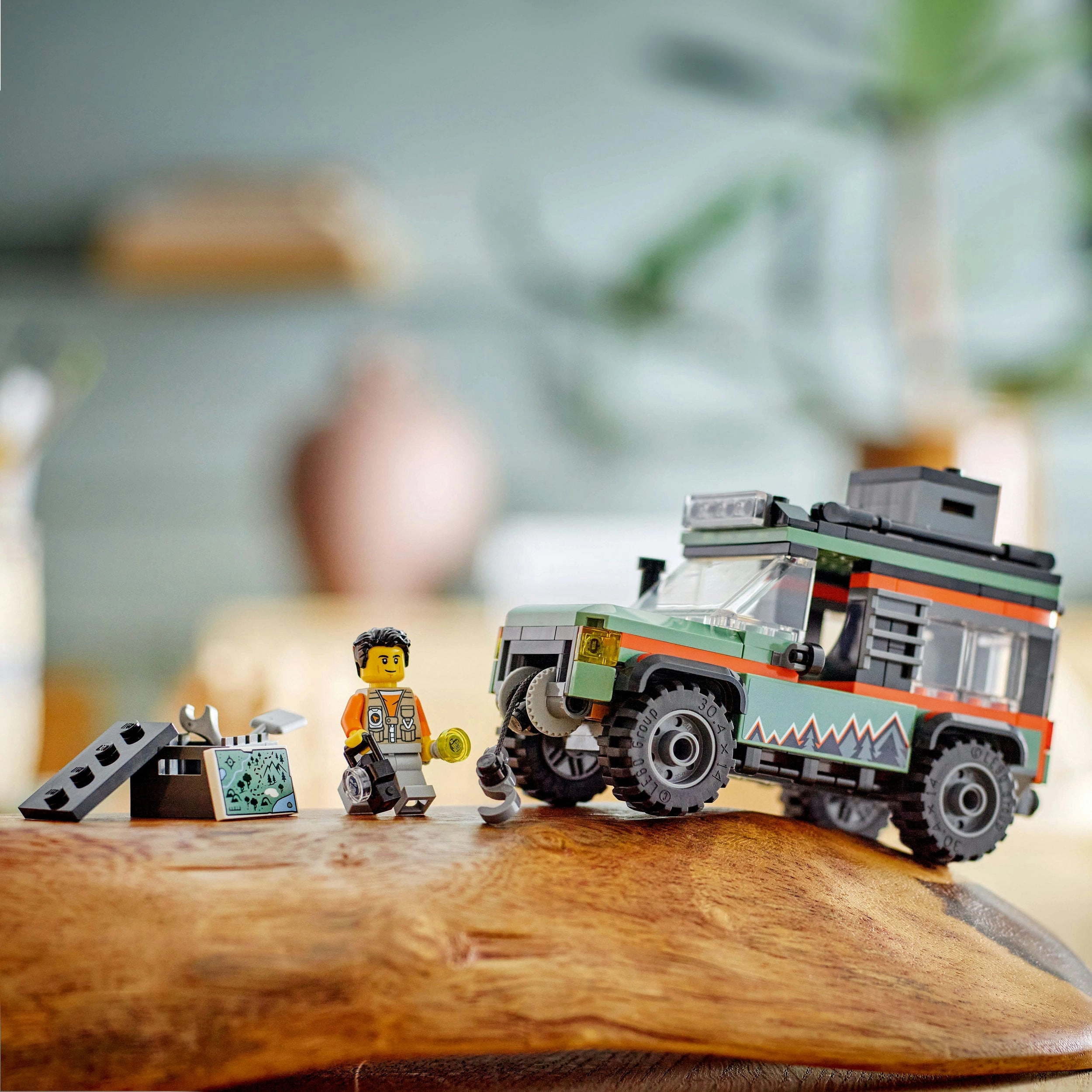 Lego City 60447 Off-Road 4x4 Mountain Truck Playset for Ages 6 and Up