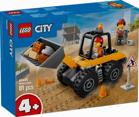 Lego City 60450 Yellow Construction Wheel Loader Playset for Ages 4 