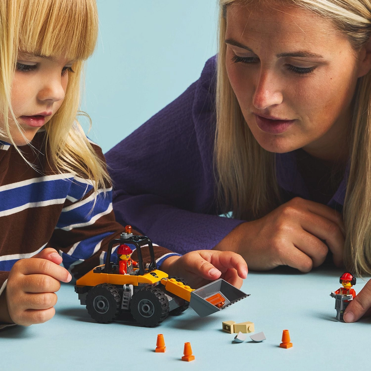 Lego City 60450 Yellow Construction Wheel Loader Playset for Ages 4 