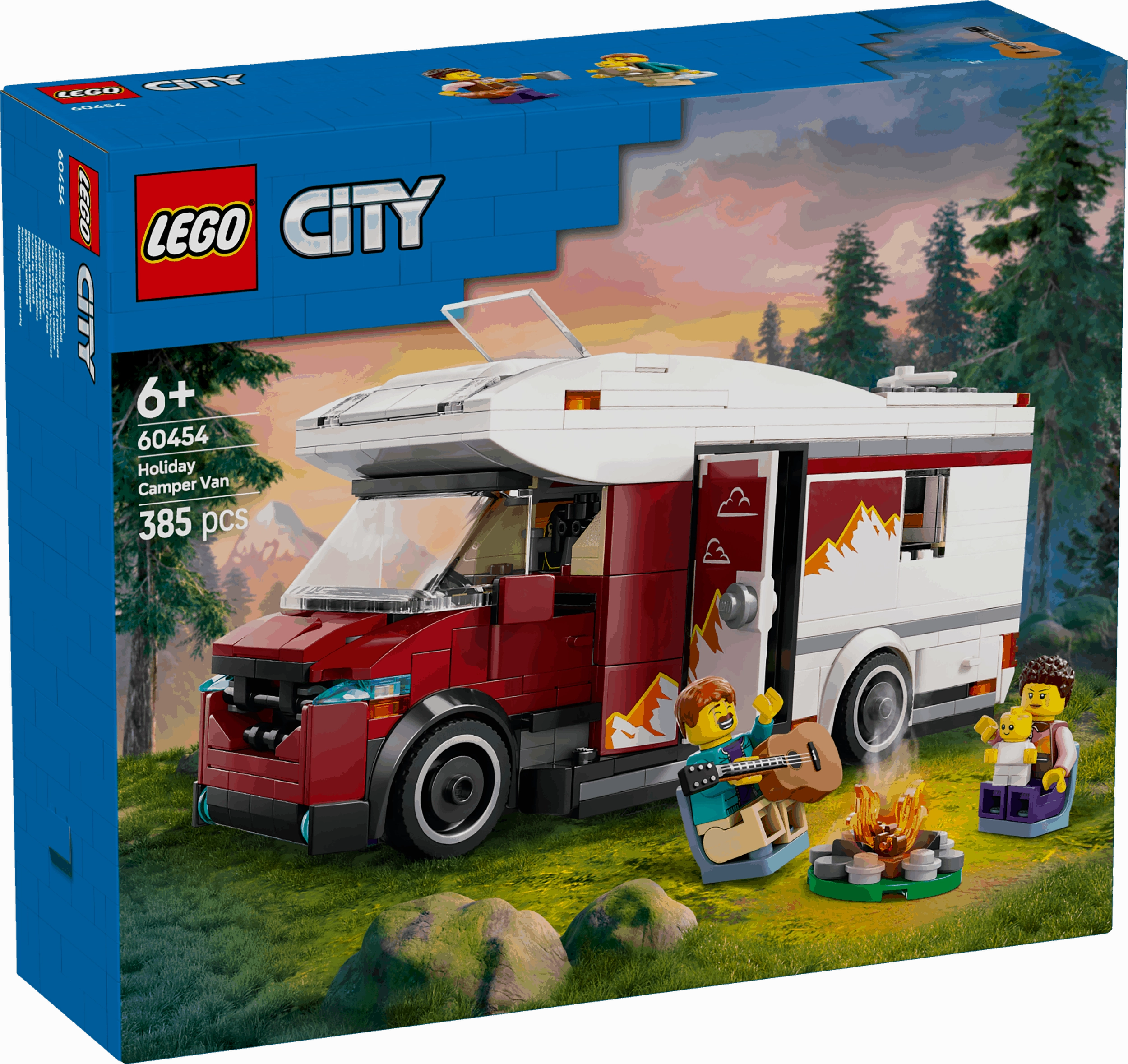 Lego City 60454 Holiday Adventure Camper Van Playset for Ages 6 and Up