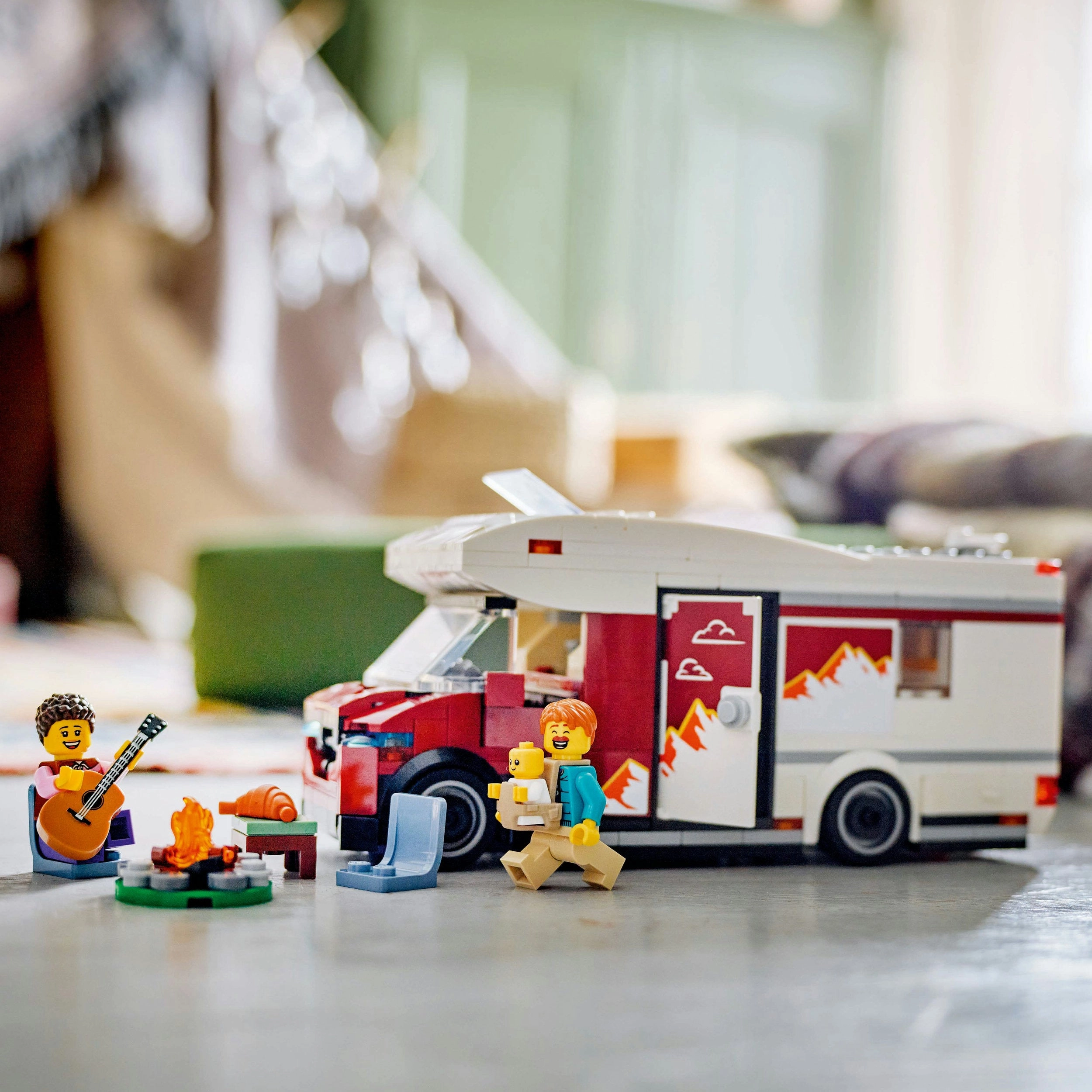 Lego City 60454 Holiday Adventure Camper Van Playset for Ages 6 and Up