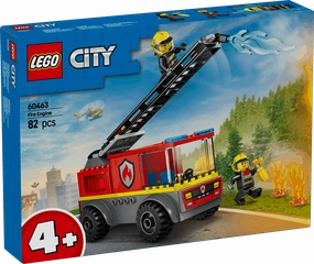 Lego City 60463 Fire Ladder Truck Buildable Playset for Ages 4 and Up