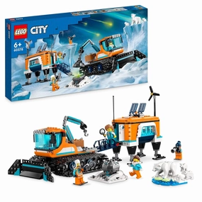 LEGO City Arctic Explorer Truck and Mobile Lab Building Kit For Ages 6 