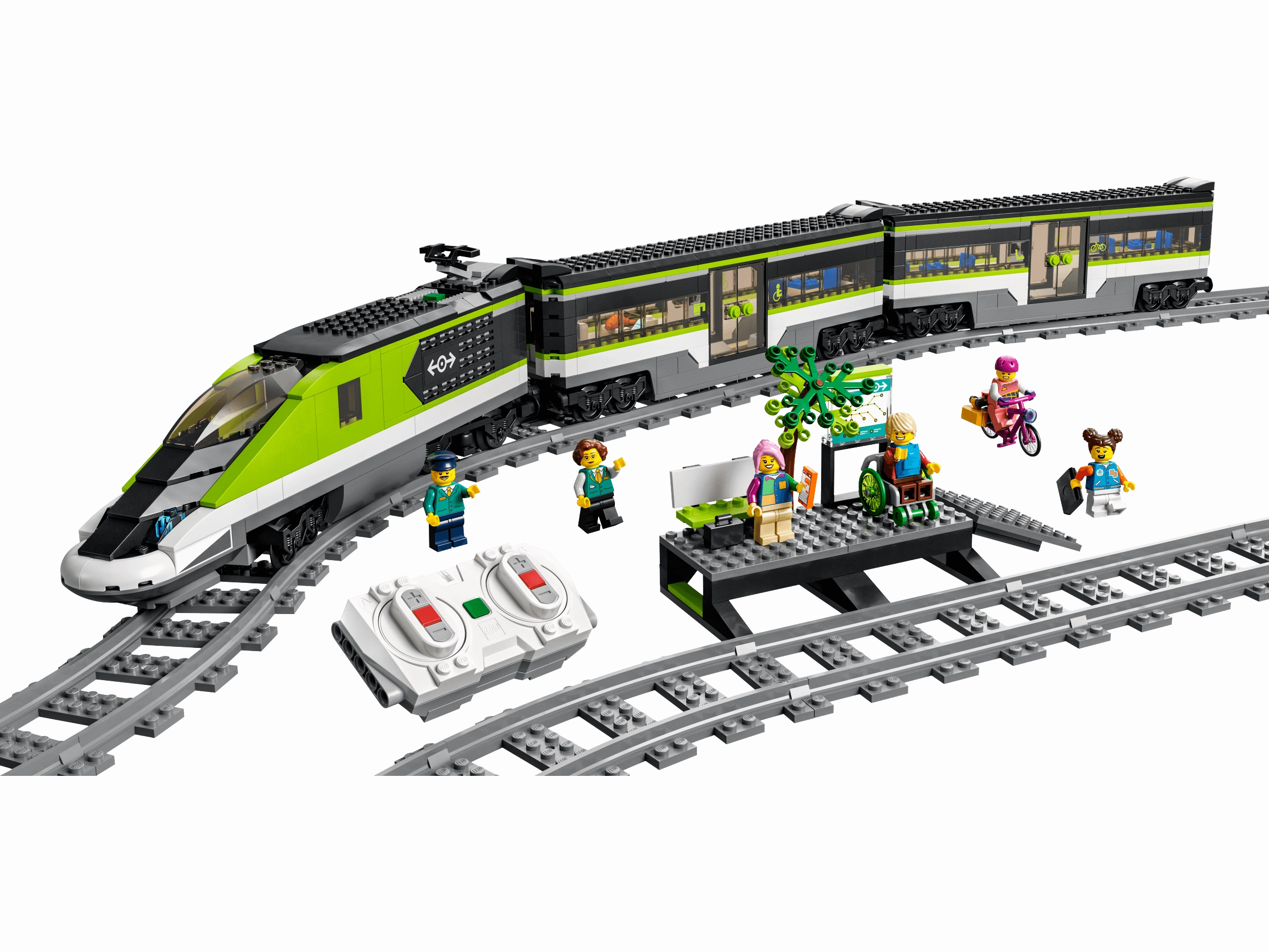 LEGO City Express Passenger Train 60337 Building Kit - 764 Pieces