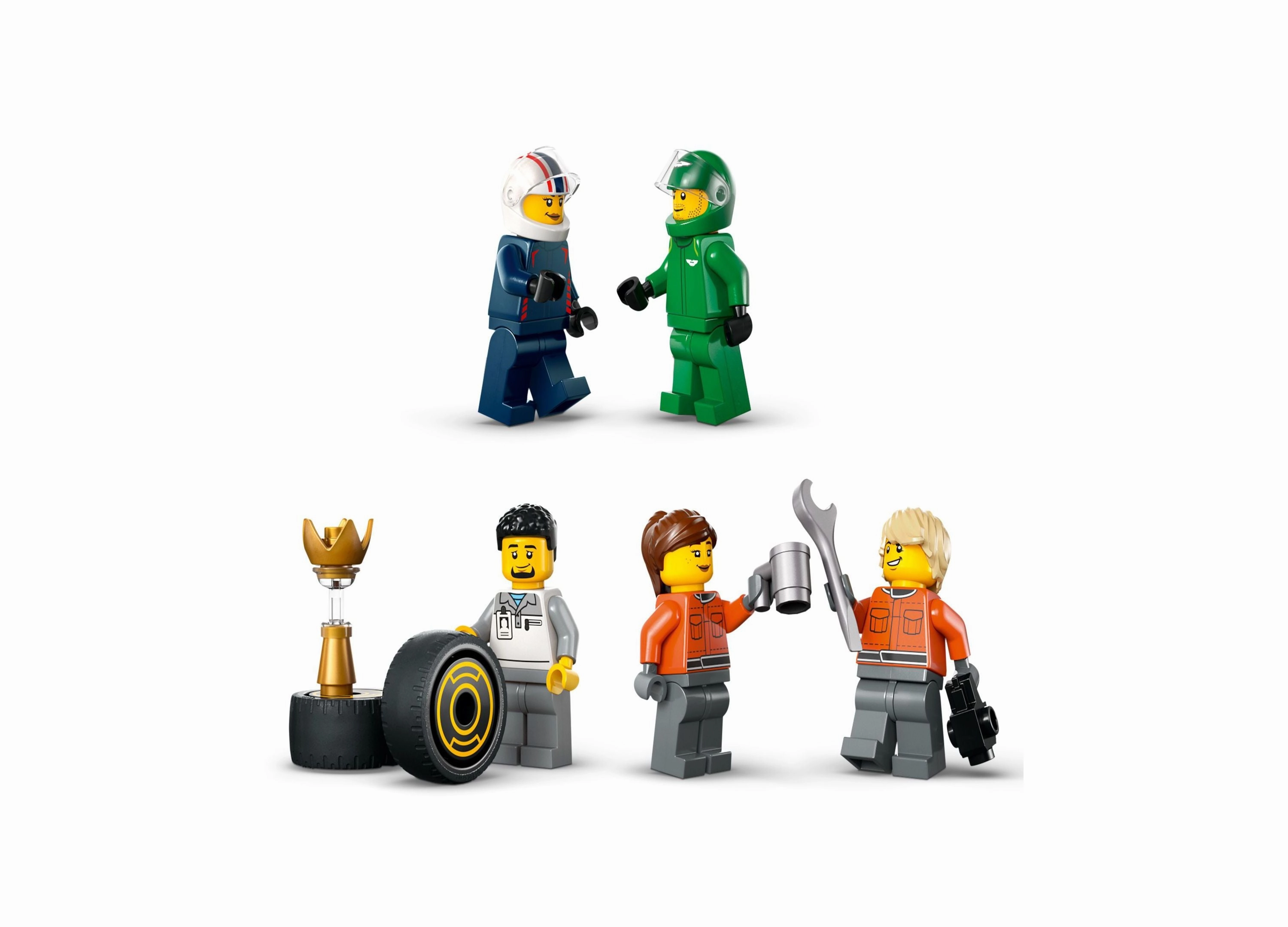 LEGO City F1 Racing Transport Truck and Car Set 60445 - 1086 Pieces