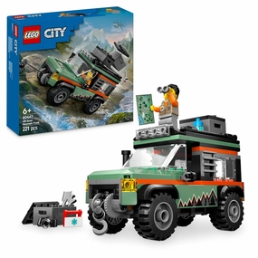 LEGO City Off-Road 4x4 Mountain Truck Adventure Building Kit For Ages 6 