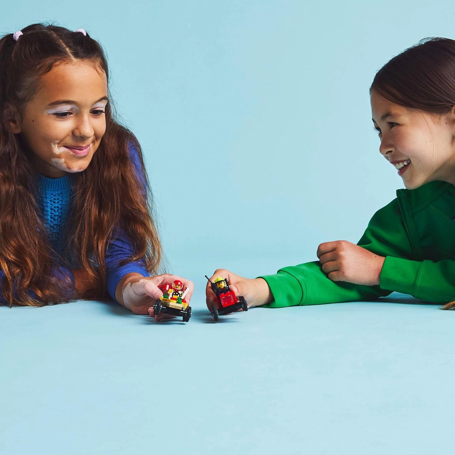 LEGO City Pizza vs. Fire Truck Race Car Building Kit For Ages 5 