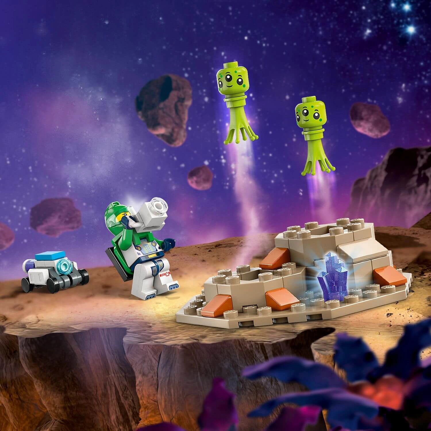 Lego City Space 60431 Space Explorer Rover & Alien Life for Ages 6 