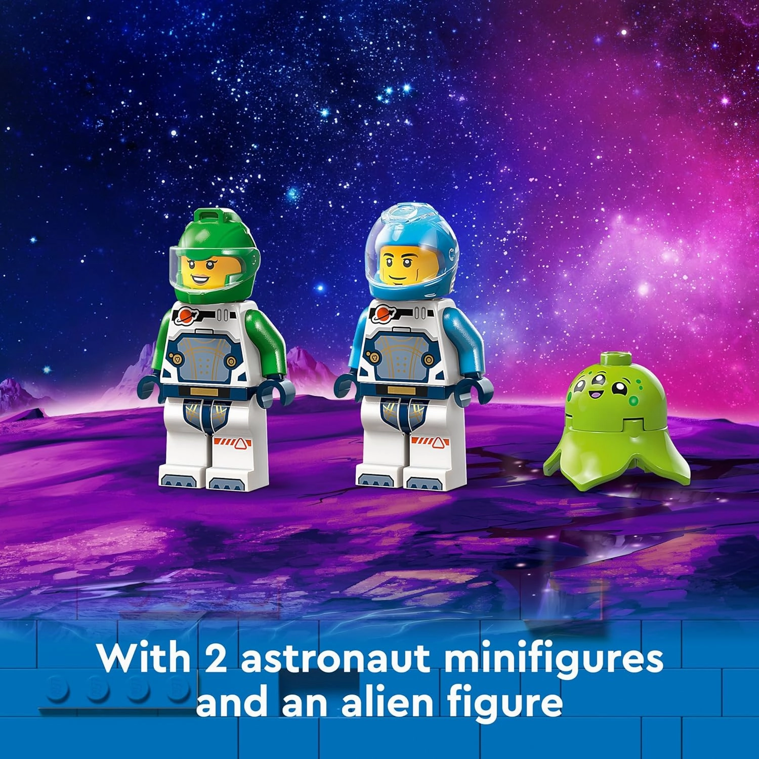 LEGO City Spaceship and Asteroid Discovery Set Building Kit for Ages 4 