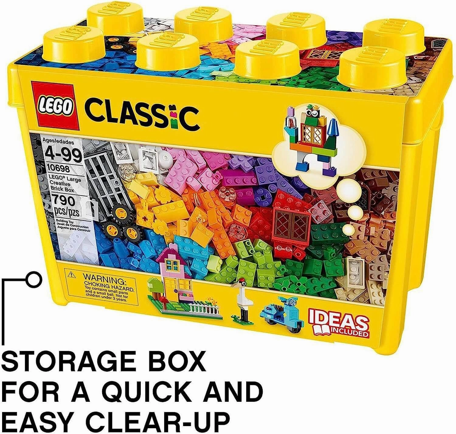 Lego Classic 10698 Large Creative Brick Box for Children Ages 4 and Up