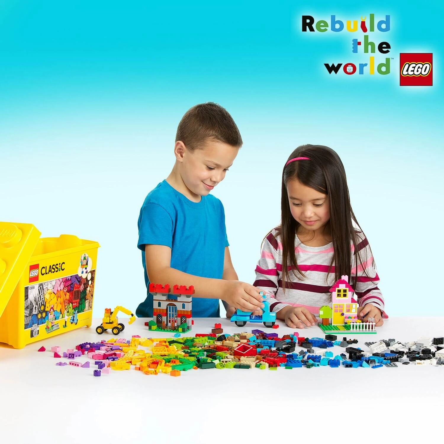 Lego Classic 10698 Large Creative Brick Box for Children Ages 4 and Up