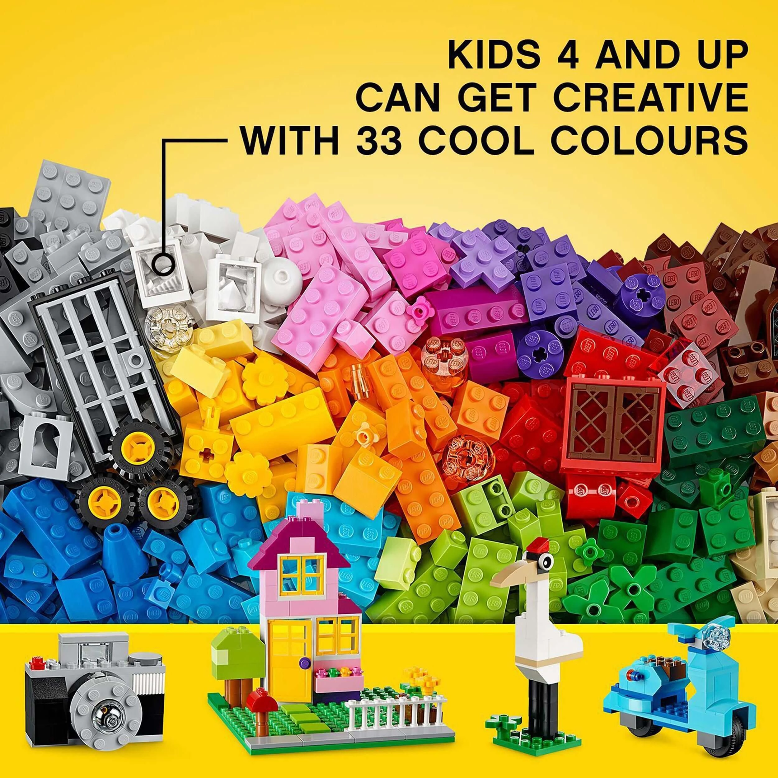 Lego Classic 10698 Large Creative Brick Box for Children Ages 4 and Up