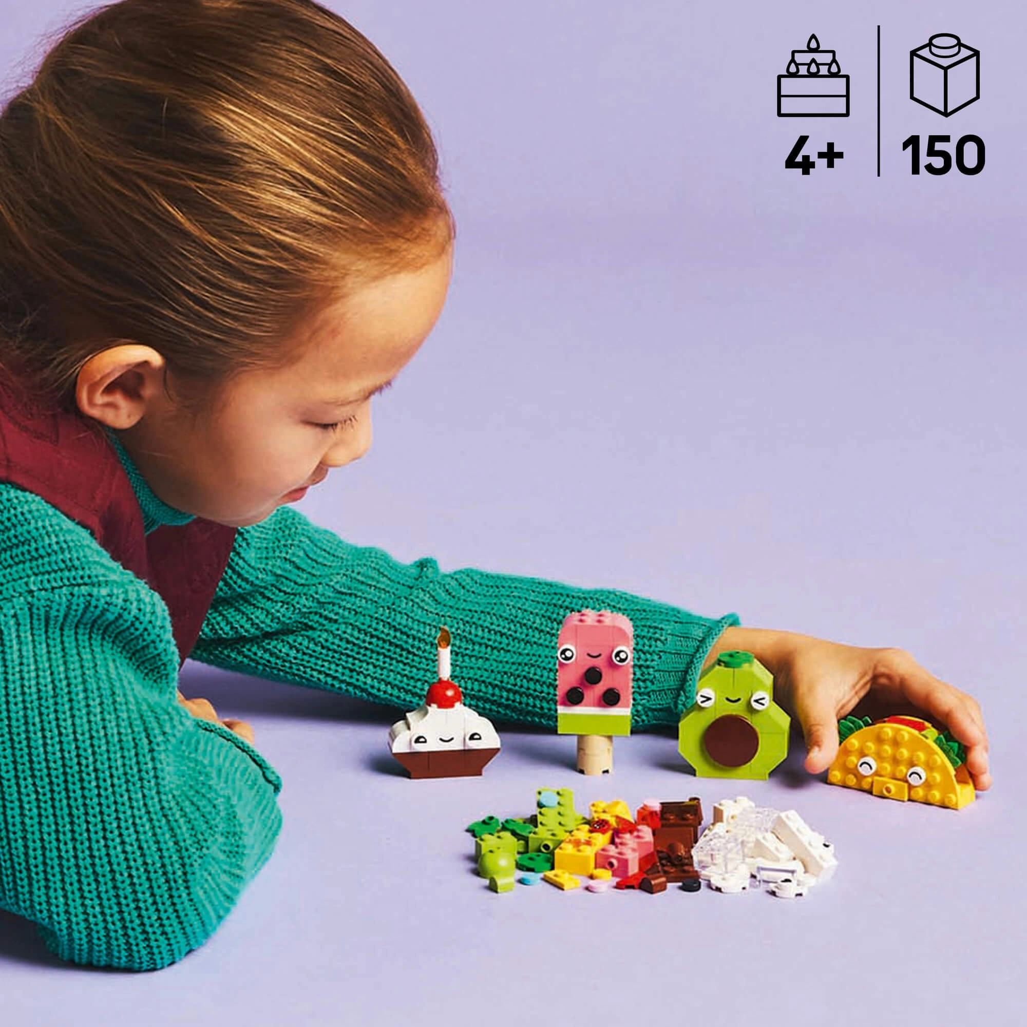 Lego Classic 11039 Creative Food Friends Toy Playset for Ages 4 and Up