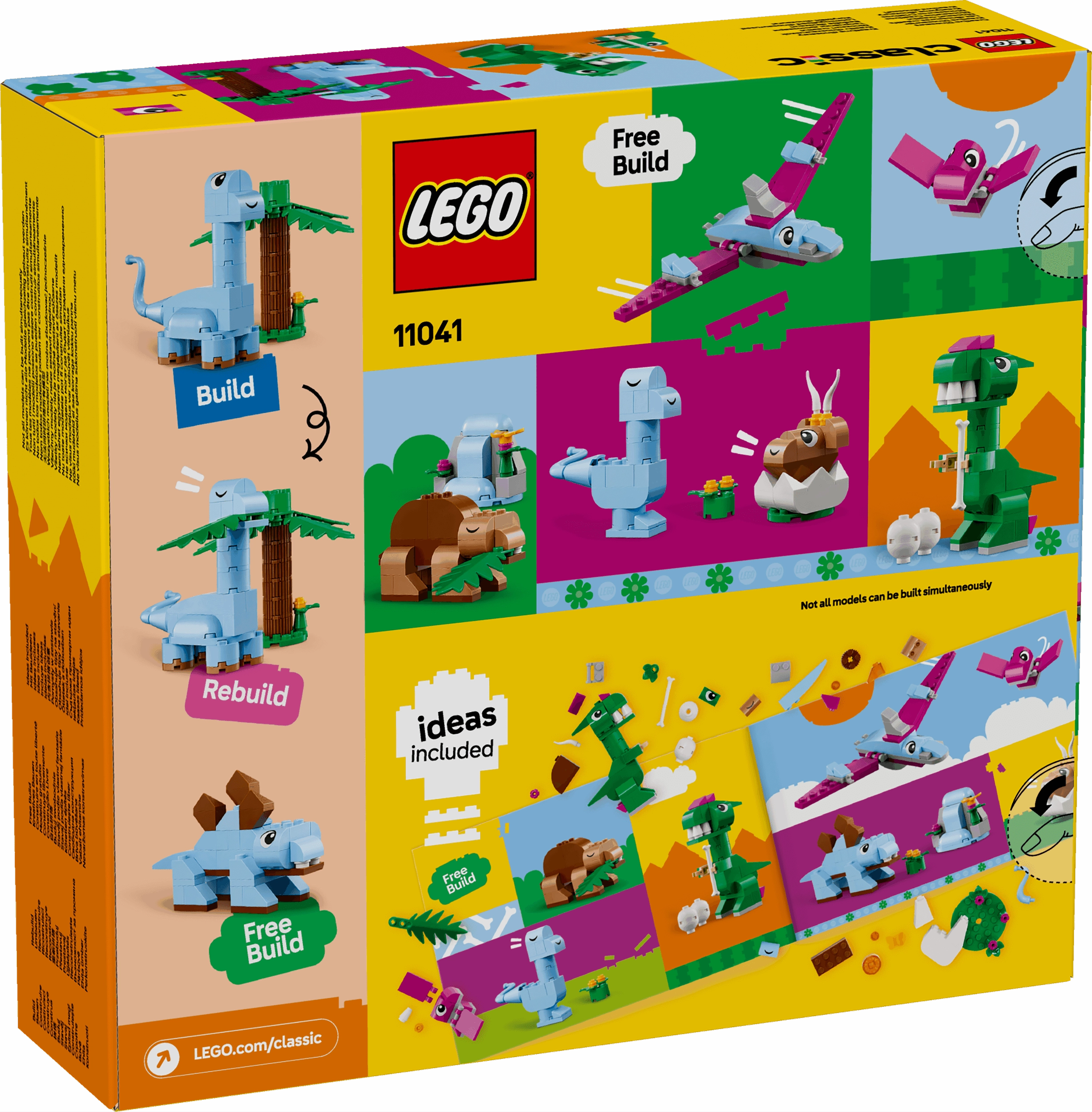 Lego Classic 11041 Creative Dinosaurs Toy Playset for Ages 5 and Up