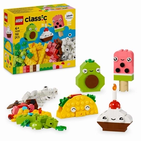 LEGO Classic Creative Food Friends Building Kit For Ages 4 