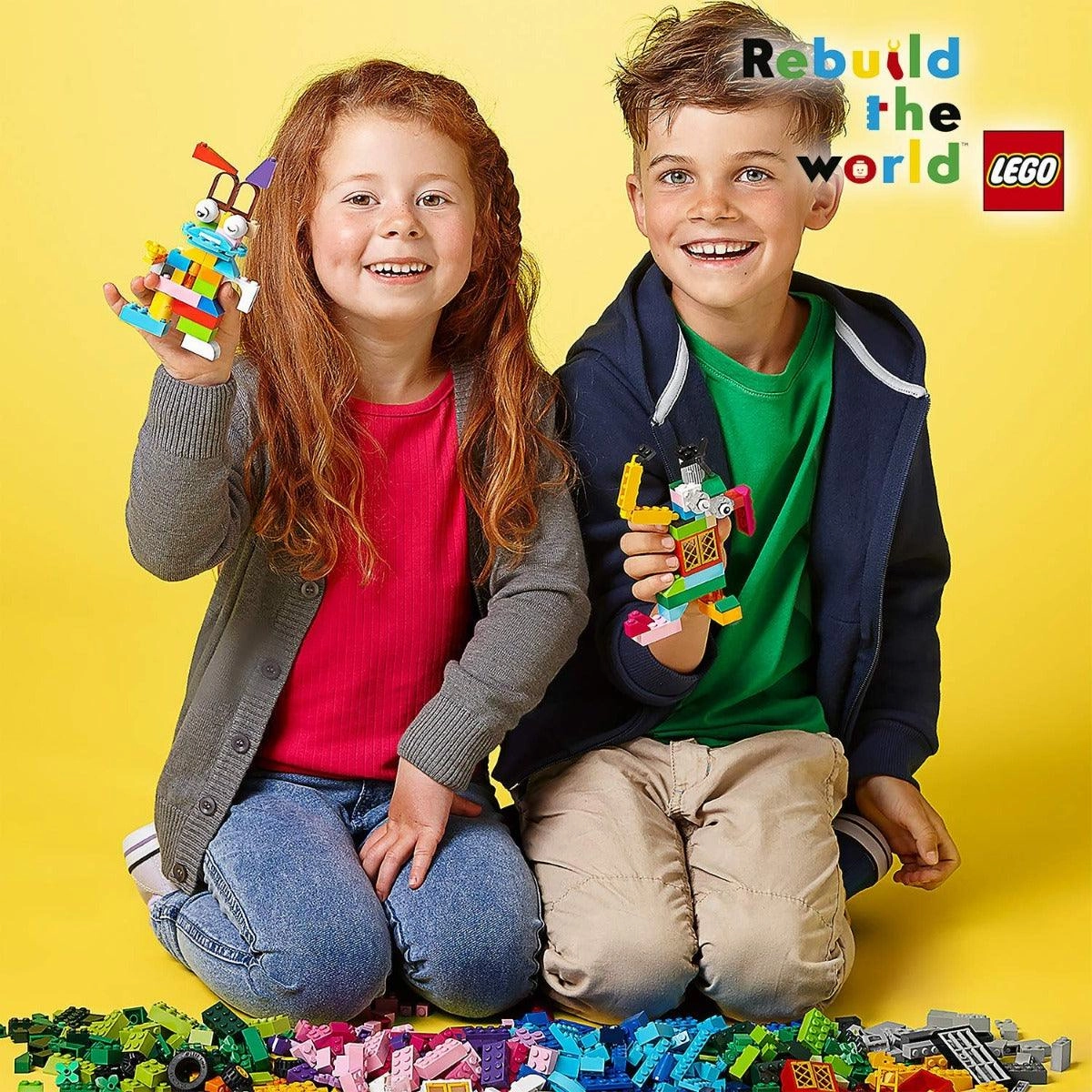 LEGO Classic Medium Creative Brick Box For Ages 4 