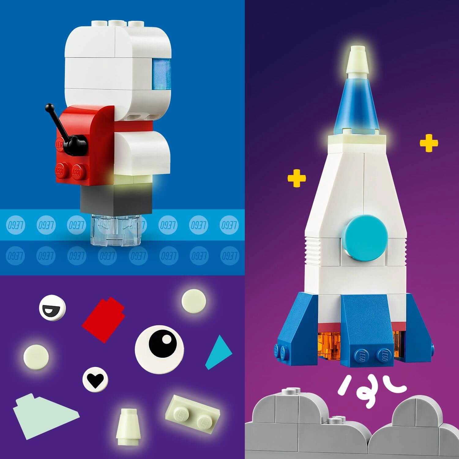 Lego Classic Space 11037 Creative Space Planets Toy for Ages 5 and Up