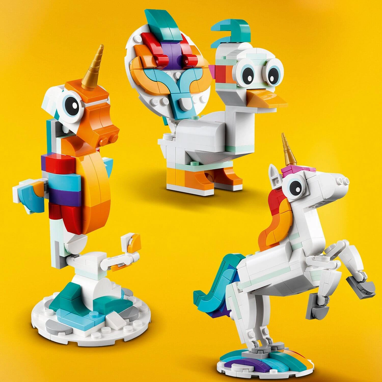 Lego Creator 3 in 1 31140 Magical Unicorn Playset for Ages 7 and Up