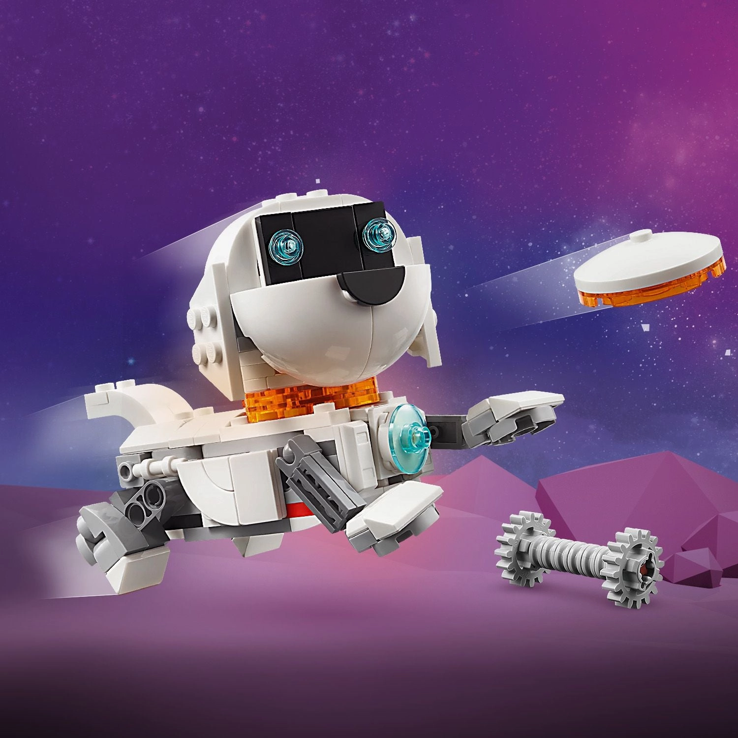 Lego Creator 3 in 1 31164 Space Robot Rebuildable Toy for Ages 8 & Up
