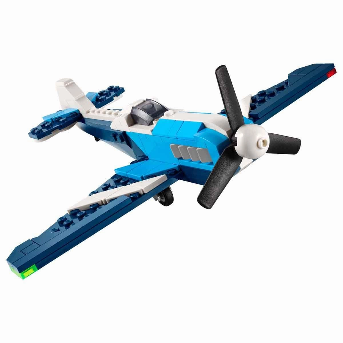 LEGO Creator 3in1 Aircraft Race Plane Building Kit For Ages 7 
