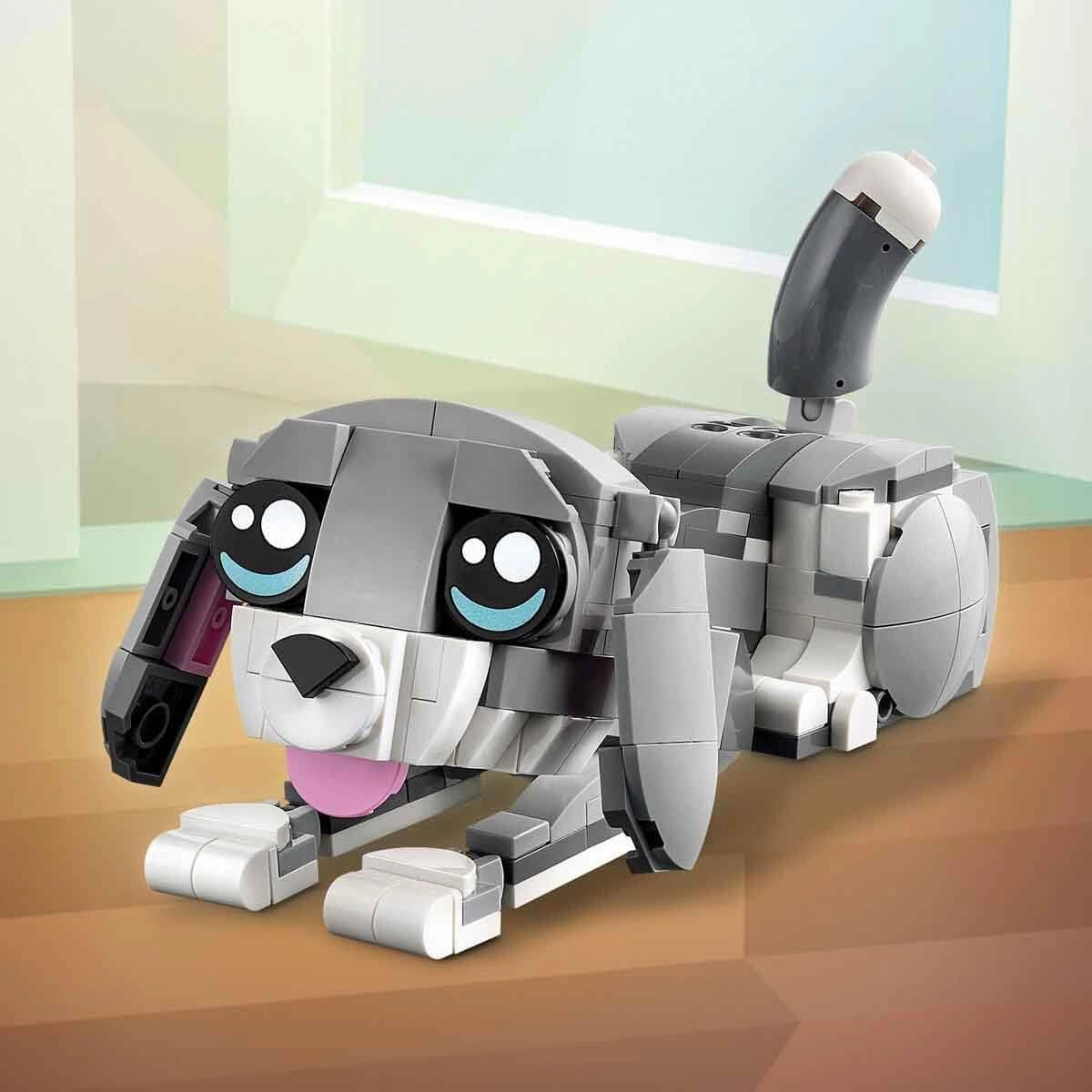 LEGO Creator 3in1 Playful Cat Playset Building Kit For Ages 8 
