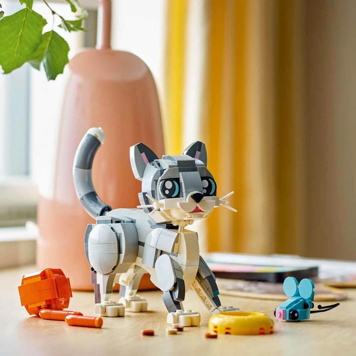 LEGO Creator 3in1 Playful Cat Playset Building Kit For Ages 8 