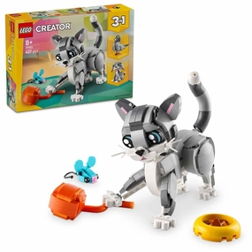 LEGO Creator 3in1 Playful Cat Playset Building Kit For Ages 8 