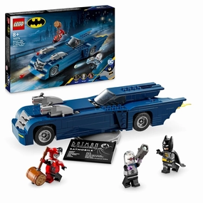 LEGO DC Batman with The Batmobile vs. Harley Quinn & Mr. Freeze Building Kit For Ages 8 
