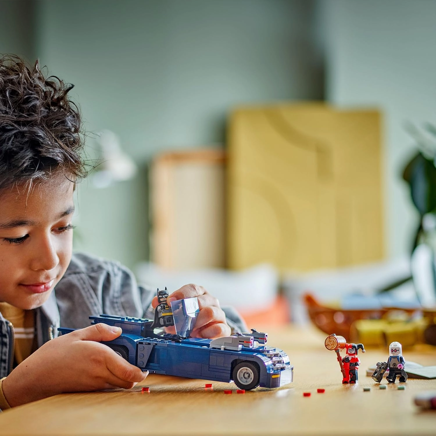 LEGO DC Batman with The Batmobile vs. Harley Quinn & Mr. Freeze Building Kit For Ages 8 