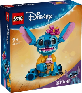 Lego Disney 43249 Stitch Buildable Model Toy Playset for Ages 9 and Up