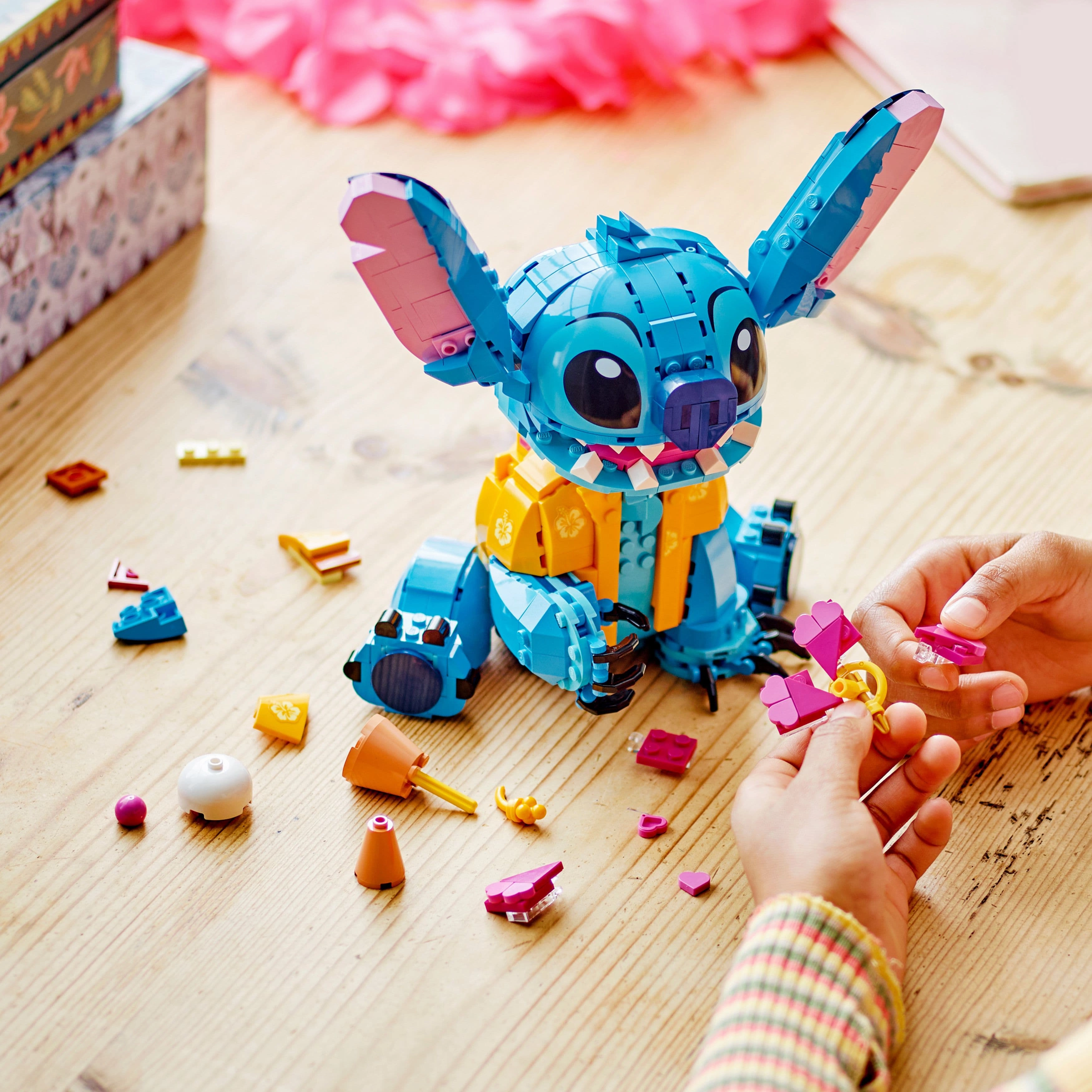 Lego Disney 43249 Stitch Buildable Model Toy Playset for Ages 9 and Up
