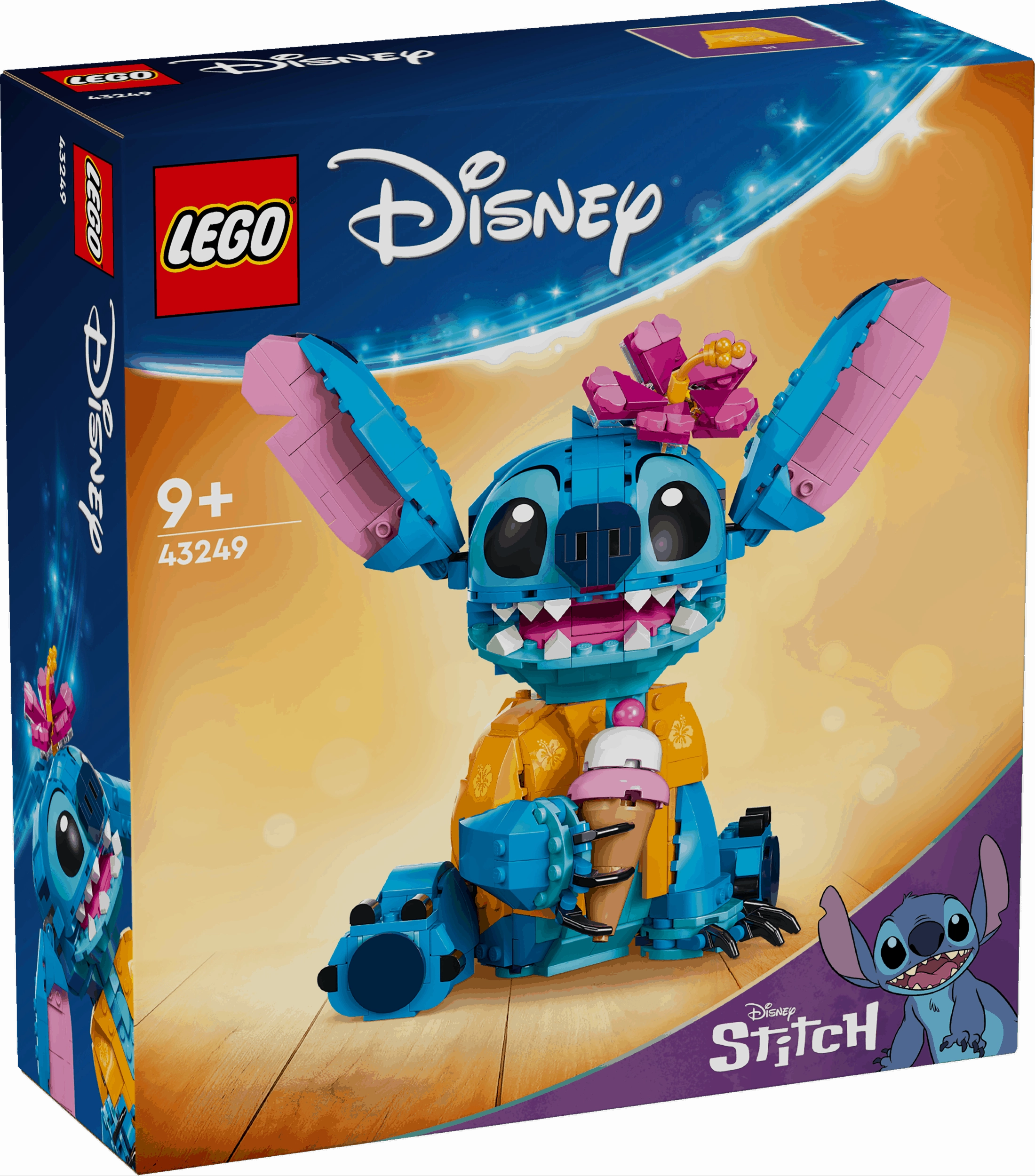 Lego Disney 43249 Stitch Buildable Model Toy Playset for Ages 9 and Up