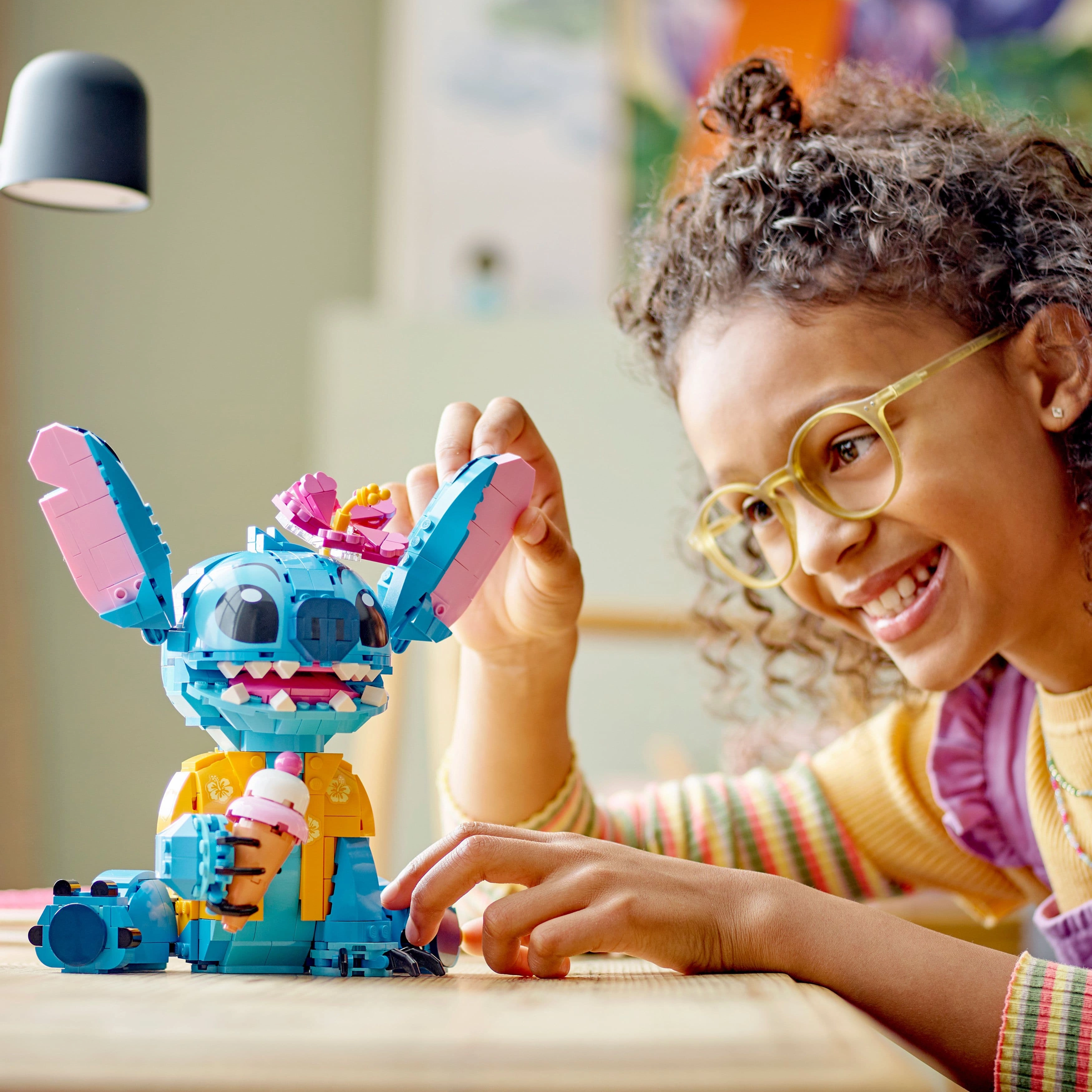 Lego Disney 43249 Stitch Buildable Model Toy Playset for Ages 9 and Up