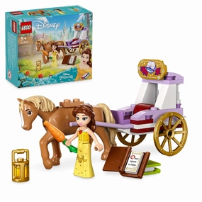 LEGO Disney Princess Belles Storytime Horse Carriage Building Kit for Ages 5 