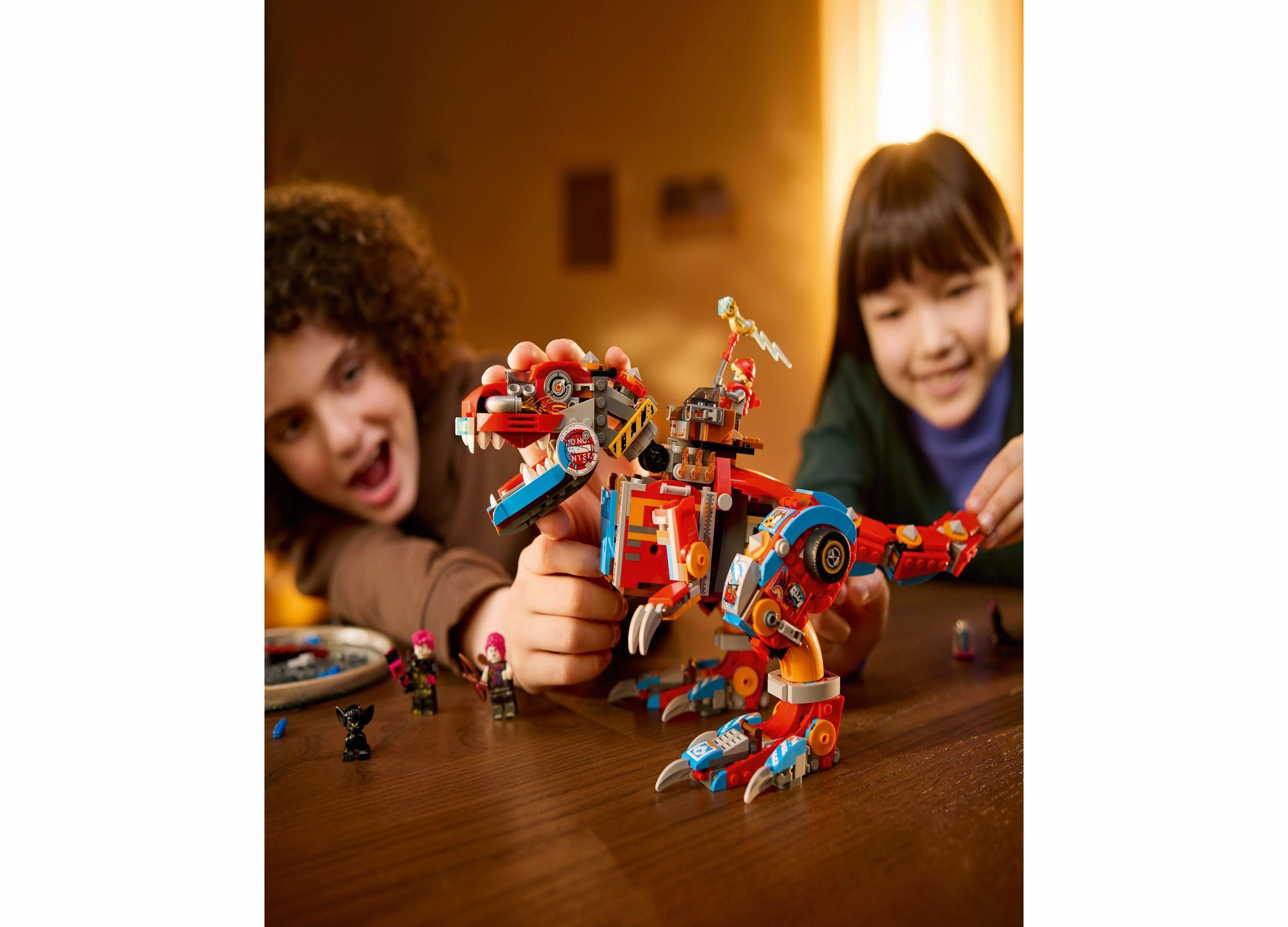 LEGO Dreamzzz Coopers Robot Dinosaur C-Rex Building Set 71484, 917 Pieces