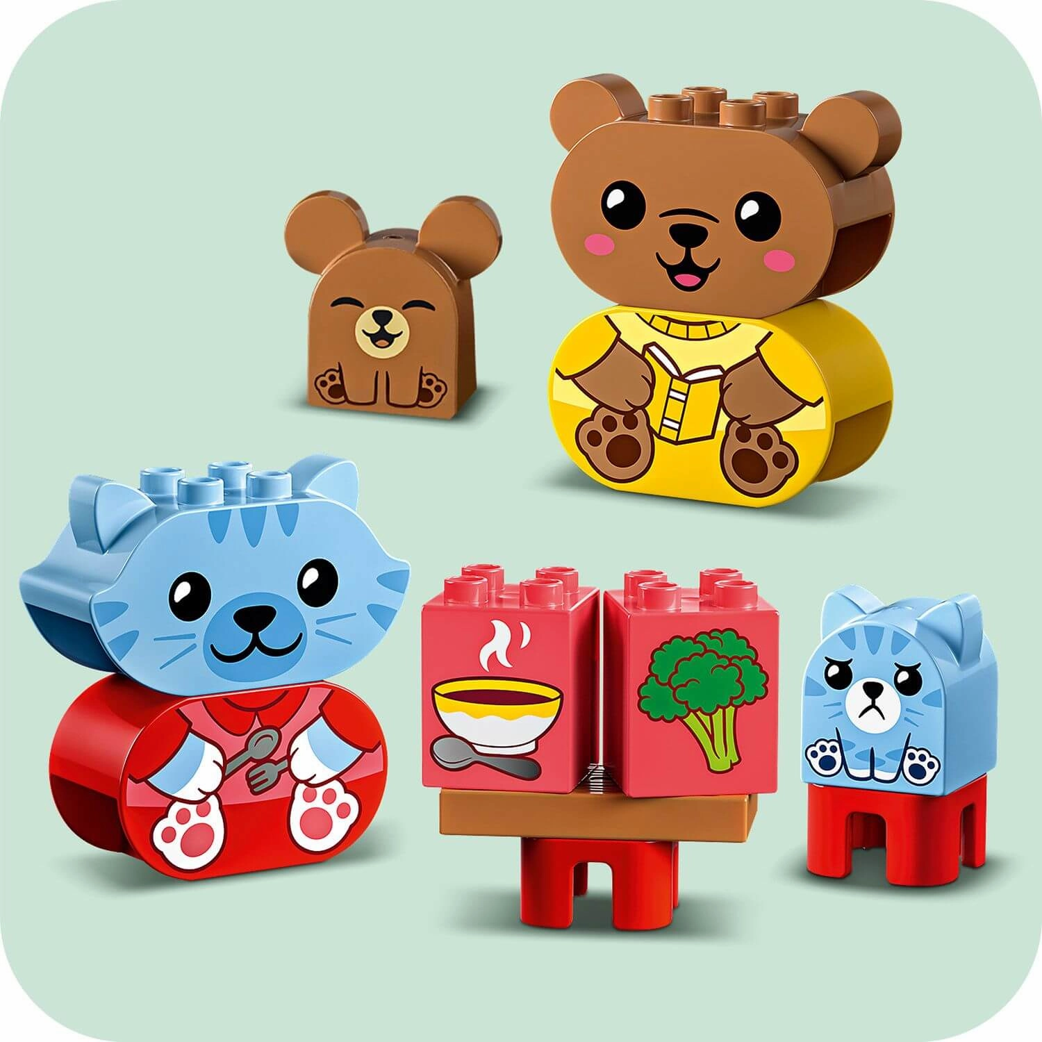 Lego Duplo 10414 My First Daily Routines: Eating & Bedtime for Ages 18M 