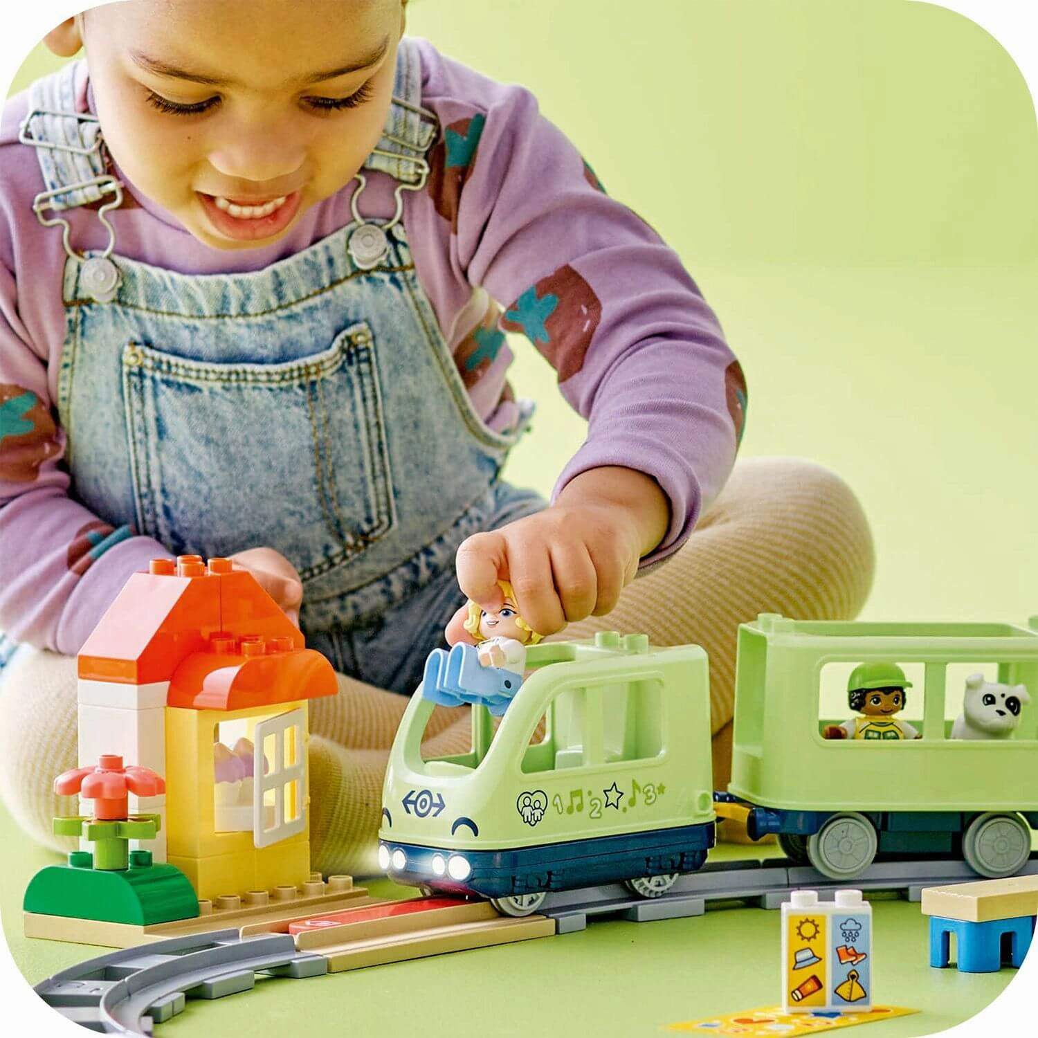 Lego Duplo 10427 Interactive Adventure Train for Toddlers Ages 2 and Up