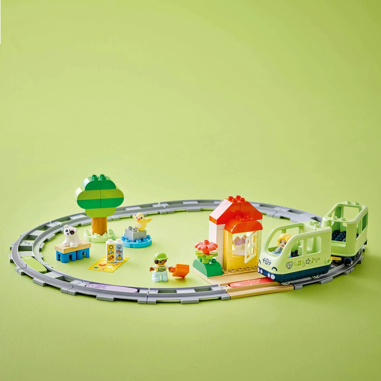 Lego Duplo 10427 Interactive Adventure Train for Toddlers Ages 2 and Up