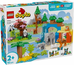 Lego Duplo 10446 3 in 1 Wild Animal Families for Toddlers Ages 2 & Up