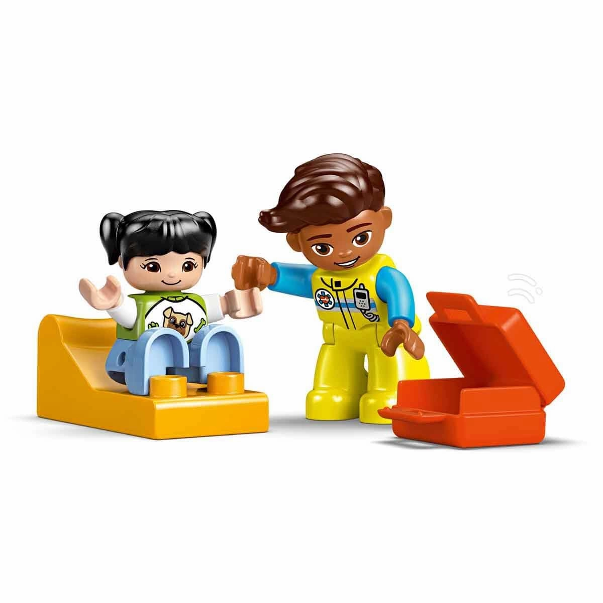 LEGO DUPLO Ambulance & Driver Set Building Kit For Ages 2 