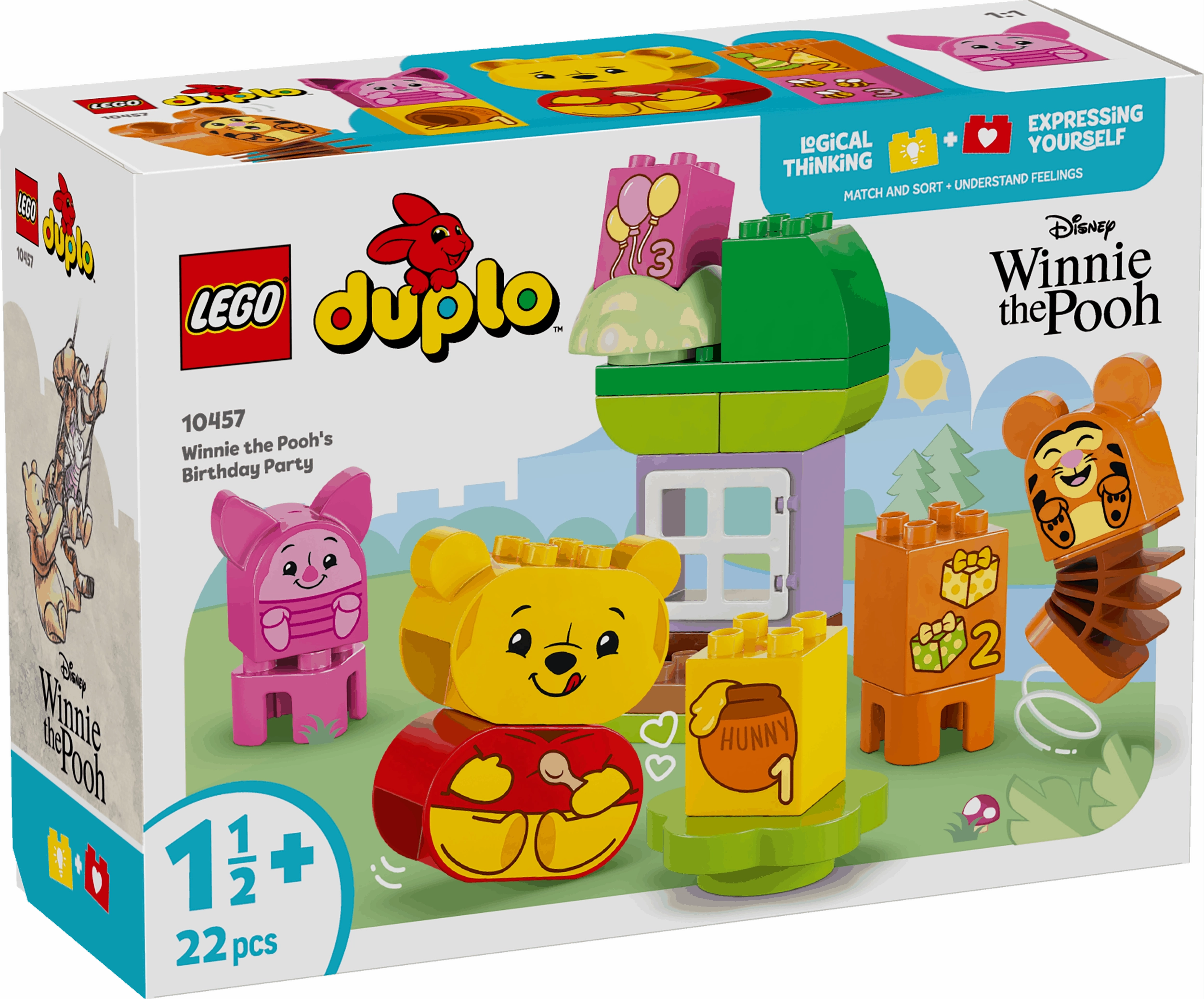 Lego Duplo Disney 10457 Winnie the Pooh's Birthday Party for Ages 18M 