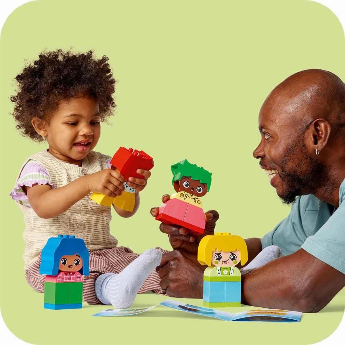 LEGO Duplo My First Big Feelings & Emotions Building Kit For Ages 2 