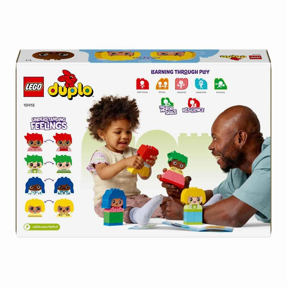 LEGO Duplo My First Big Feelings & Emotions Building Kit For Ages 2 