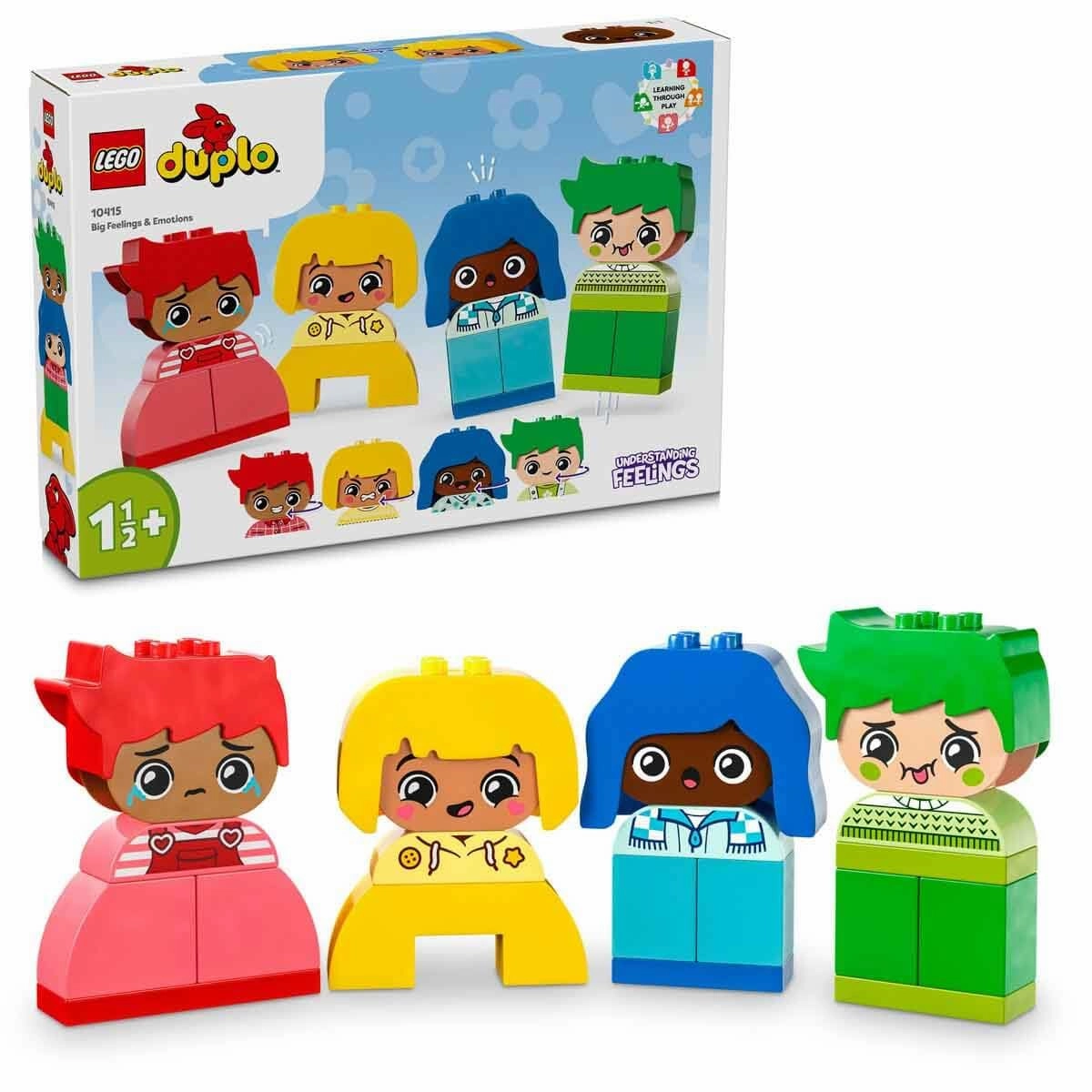 LEGO Duplo My First Big Feelings & Emotions Building Kit For Ages 2 