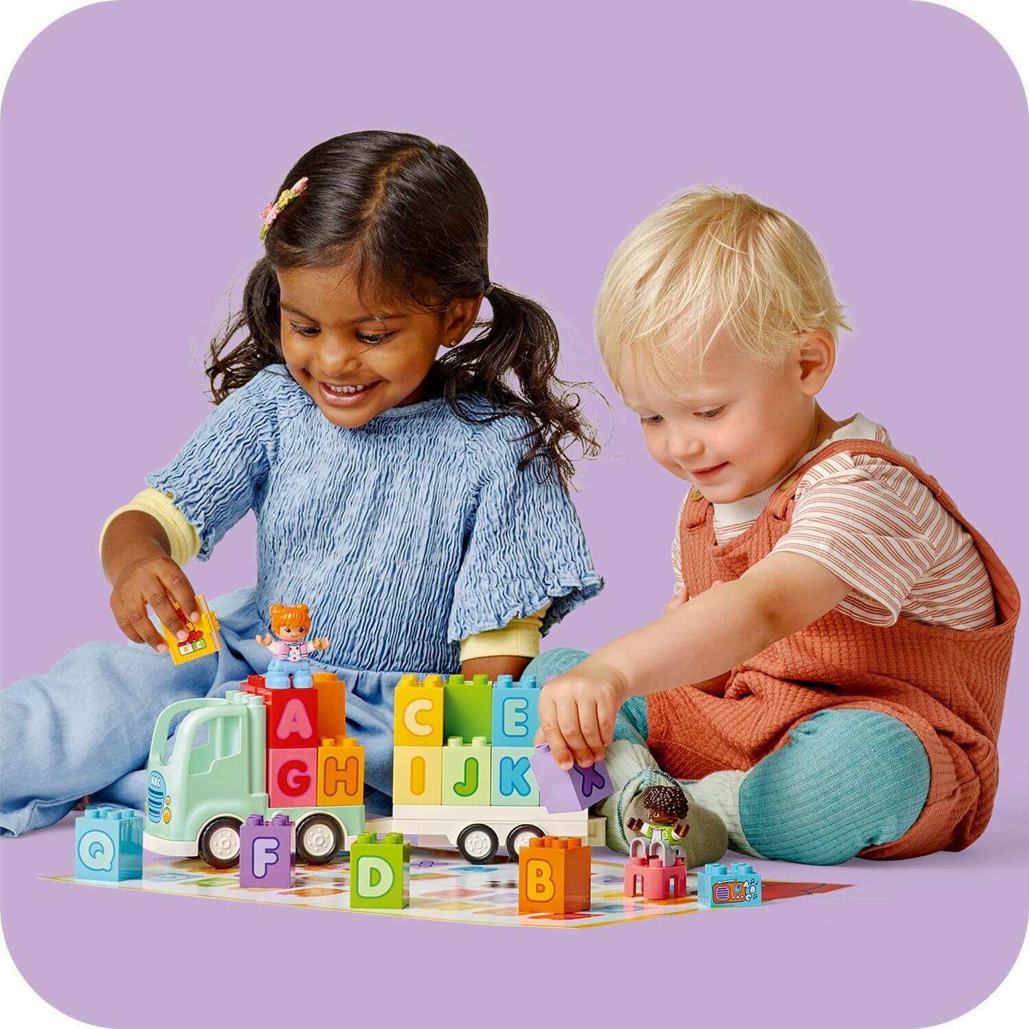 Lego Duplo Town 10421 Alphabet Truck Playset for Toddlers Ages 2 & Up